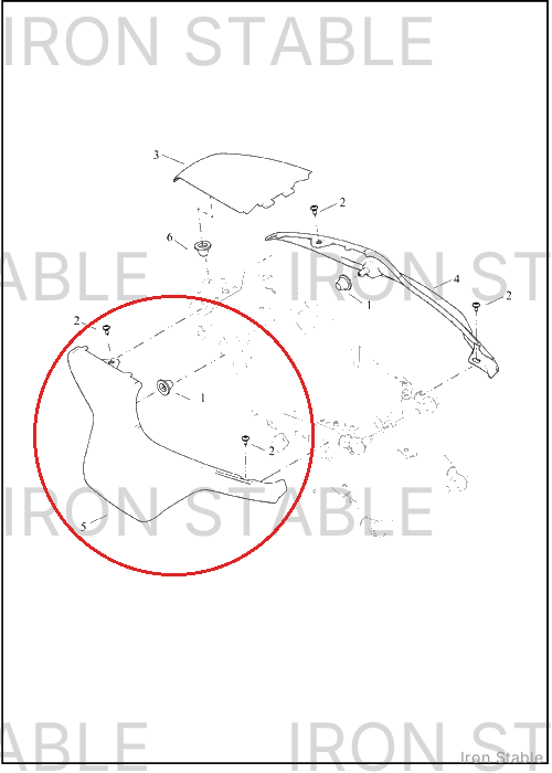 Harley-Davidson Fender, Rr, Solid, Rh