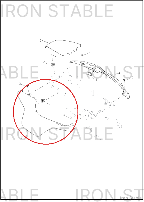 Harley-Davidson Fender, Rr, Solid, Rh
