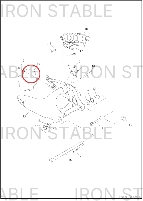 Harley-Davidson Mud Flap, Tire, Gd
