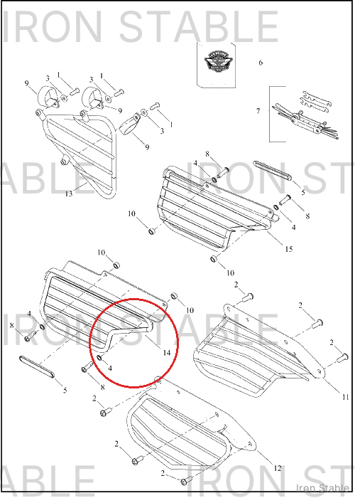 Harley-Davidson Guard, Belt/Chn, X
