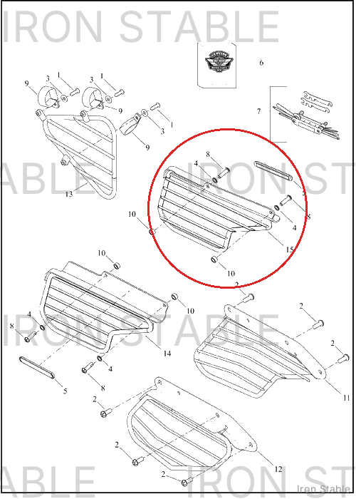 Harley-Davidson Guard, Belt/Chn, X