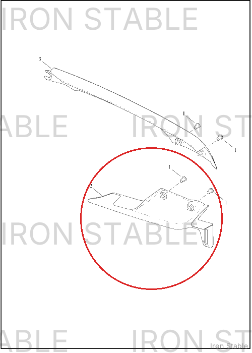 Harley-Davidson Guard, Belt/Chn, Debris Dftr, Mol