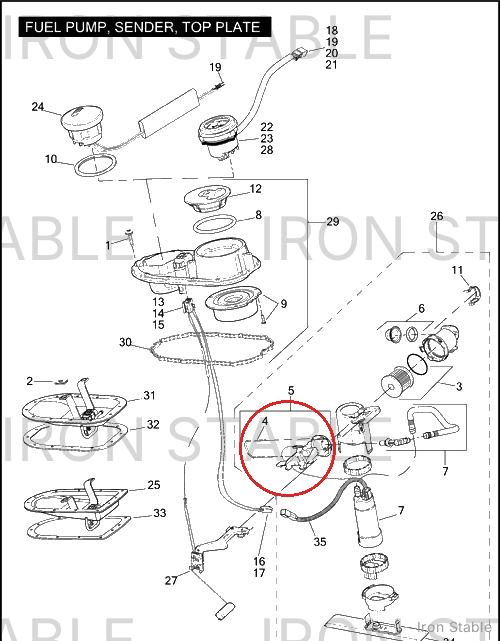 Harley-Davidson Kit Filter Clip, W/Endcap&O-Rin