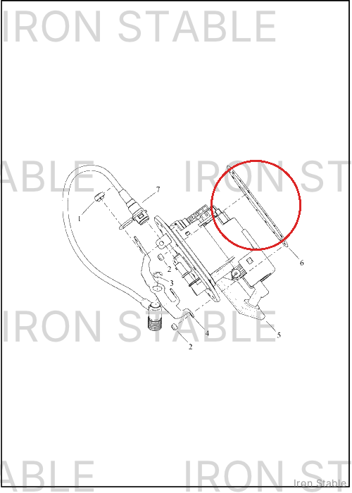 Harley-Davidson Gasket, Fuel Pump