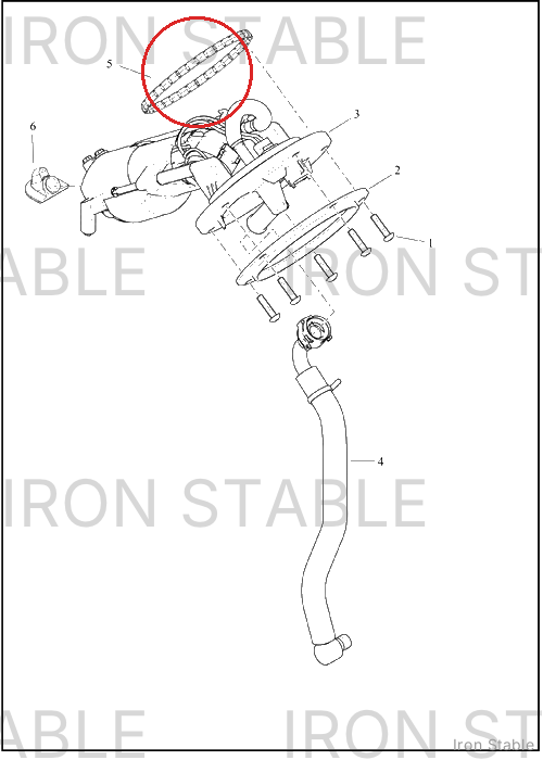 Harley-Davidson Fuel Pump Sub-Component, Gasket, Mo