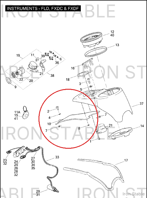 Harley-Davidson Trim Panel, Leather