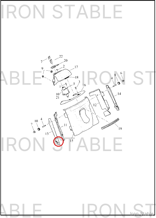 Harley-Davidson Panel, Trim, Fr, Nac Assembly, Gblk