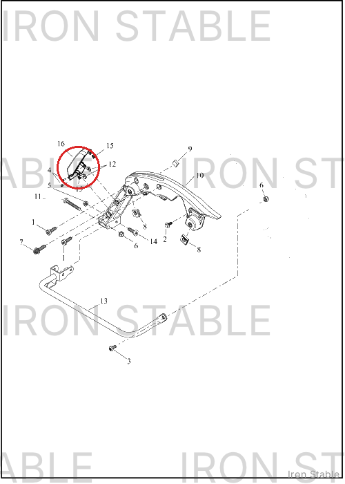 Harley-Davidson Panel, Trim, Sub-Assembly, Fender, Lh