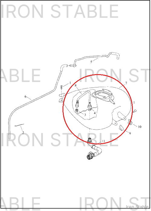 Harley-Davidson Tank, Fuel, Weldment, Ctr-Fill, Pr