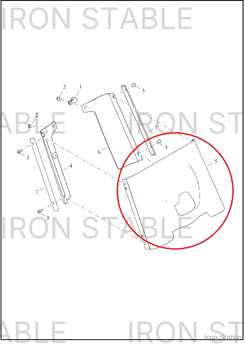 Harley-Davidson Trim, Misc Deco, Front Panel