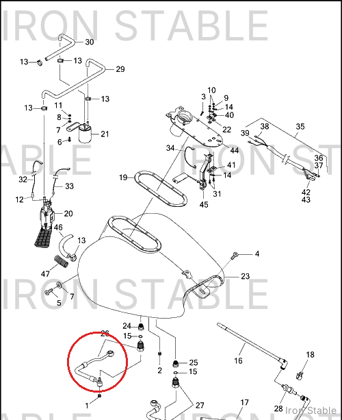 Harley-Davidson Fuelline, Supply