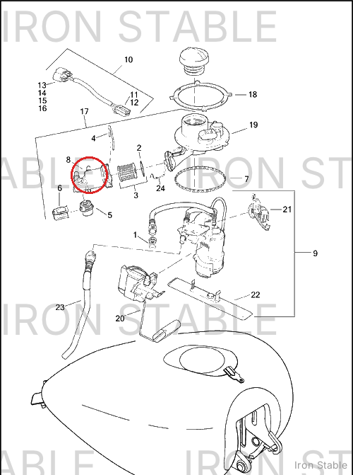 Harley-Davidson Filter Shell(Po)