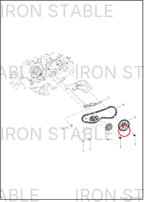 Harley-Davidson Oil Pump Assembly Sub-Component, Sprkt