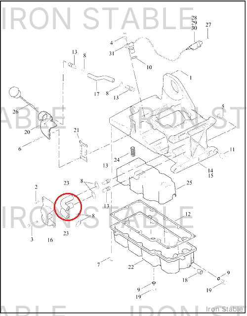 Harley-Davidson Hose, Oil