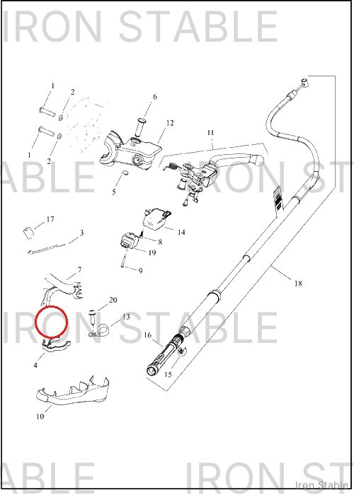 Harley-Davidson Pt Lubt/Clg Misc Component, Clip