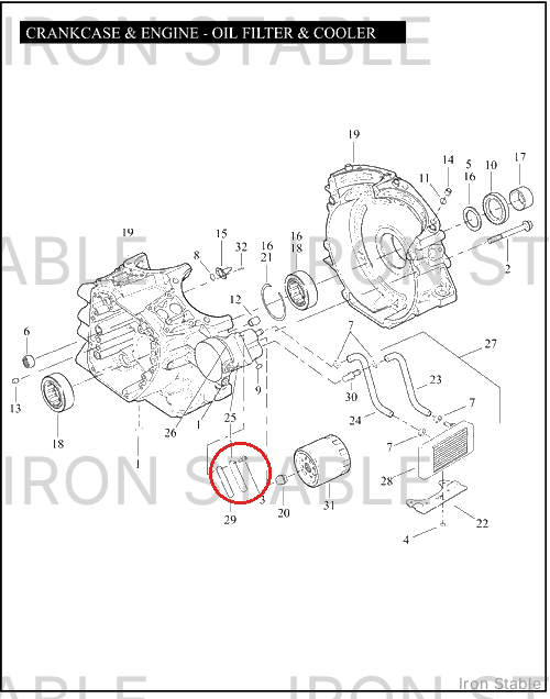 Harley-Davidson Gasket, Oil Port Cover