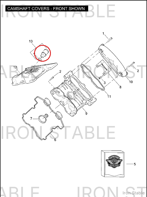 Harley-Davidson Fitting Assembly, Breather
