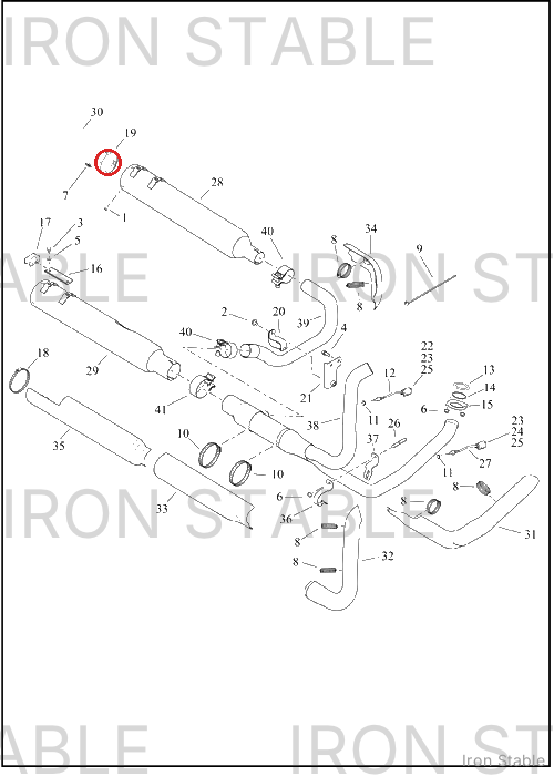 Harley-Davidson Endcap, Muf, Sschrm