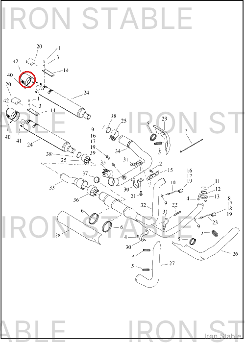 Harley-Davidson Endcap, Muf, Assembly, Blk Onyx