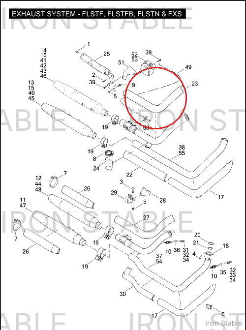 Harley-Davidson Heatshield Assembly, Rr/Low, Shotgun