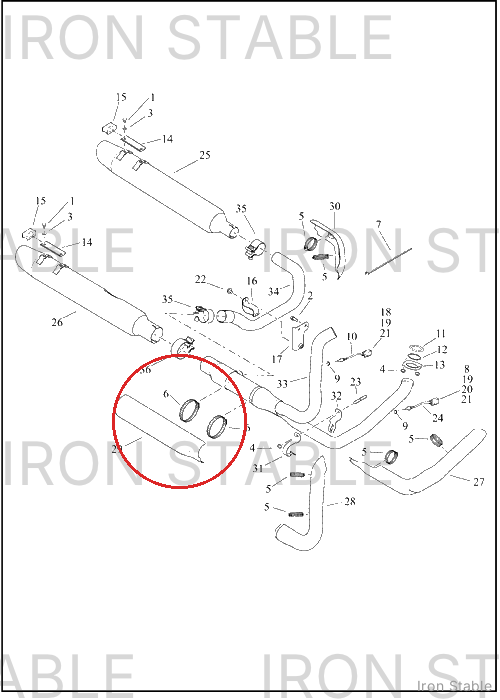 Harley-Davidson Shield, Exhaust, Collector, Chrome