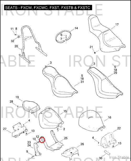 Harley-Davidson Washer, X