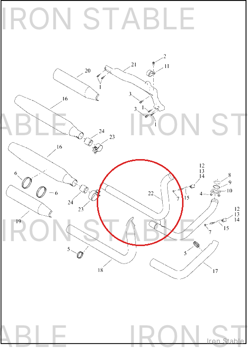 Harley-Davidson Header, Exhaust