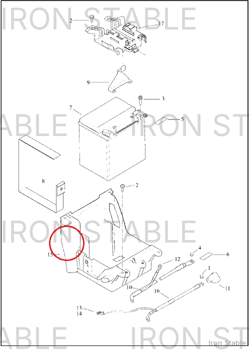 Harley-Davidson Pan, Bat, Assembly