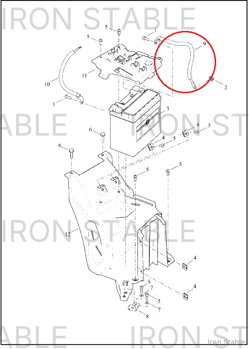 Harley-Davidson Cable Assembly, Ground