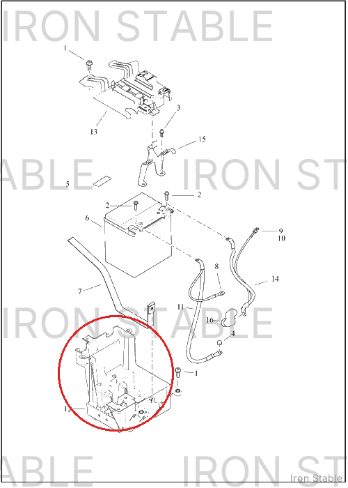 Harley-Davidson Pan, Bat, Molding