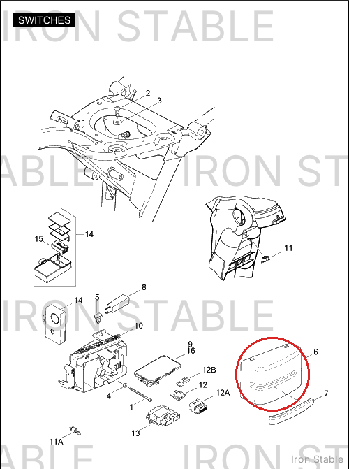 Harley-Davidson Cover, Elec Component/Wire, X