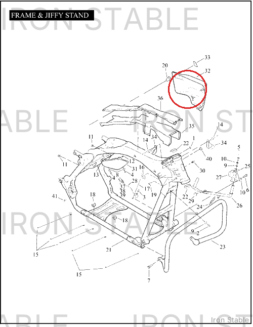 Harley-Davidson Cover, Side, X