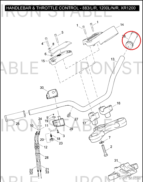 Harley-Davidson Nameplate, 105th 1200l, Serial