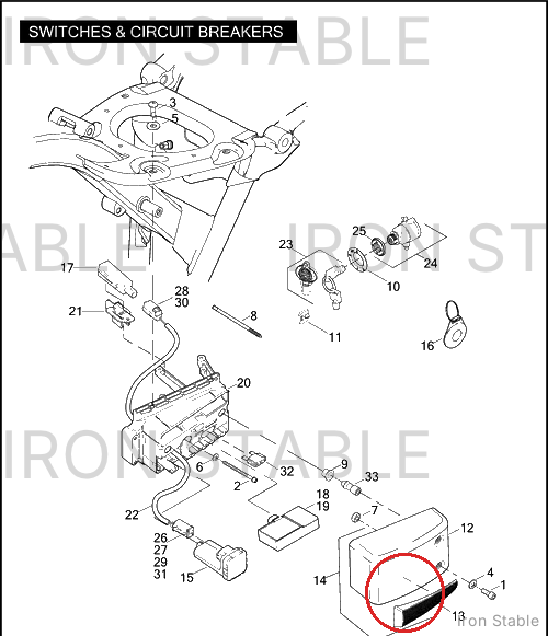 Harley-Davidson Trim, Elec-Cover