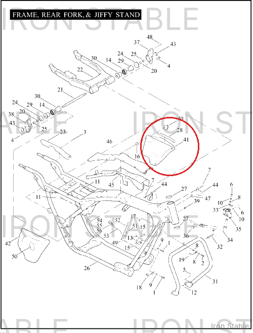 Harley-Davidson Sidecover Assembly, Lh