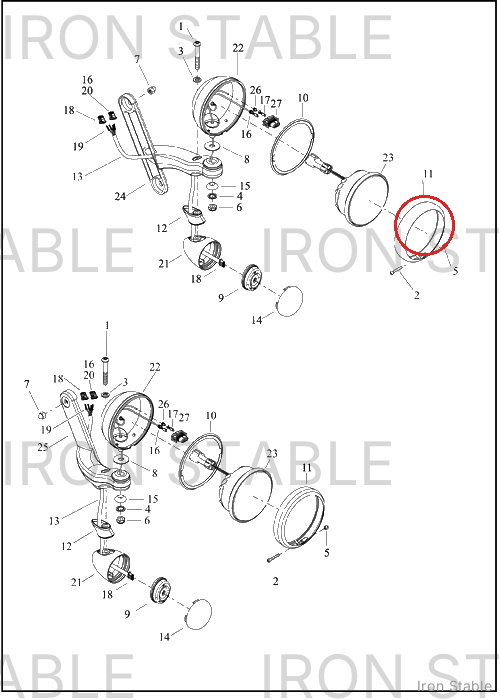 Harley-Davidson Hdlt Sub-Component, X