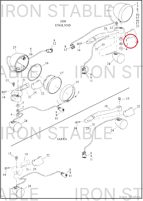 Harley-Davidson Bracket, Hdlt Sprt, Coupling