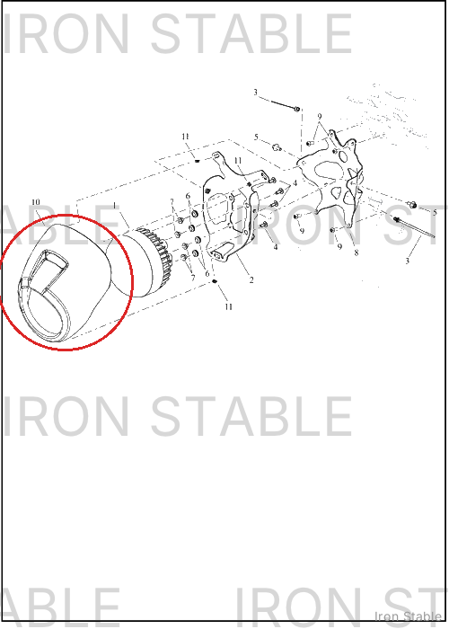 Harley-Davidson Headlight, Speed Screen