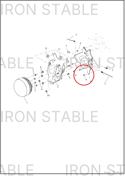 Harley-Davidson Bracket, Hdlt Sprt, Bracket, Hdlt