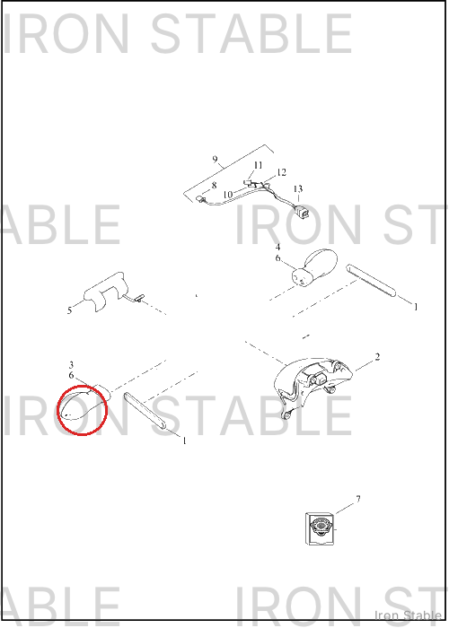 Harley-Davidson Turnsignal Assembly, Rh/Rr