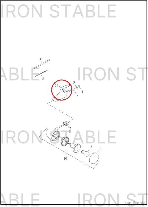 Harley-Davidson Bracket, Rh-Turnsignal