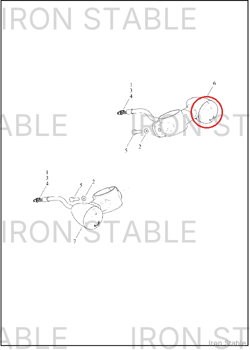 Harley-Davidson Turnsignal, Assembly, Lh/Front, Hdi