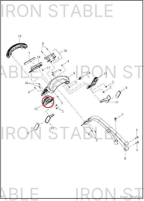 Harley-Davidson Turnsignal, Led Rr Rh, Amber