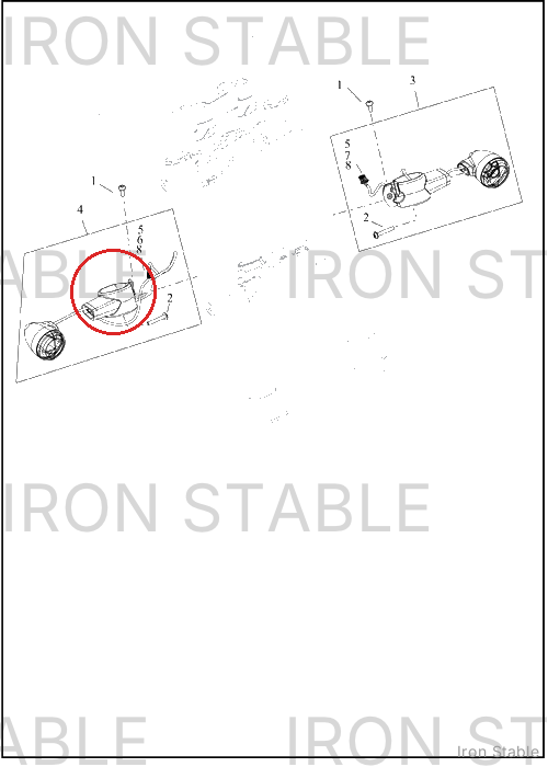 Harley-Davidson Turnsignal, Fr/Rh, Hdi, 270
