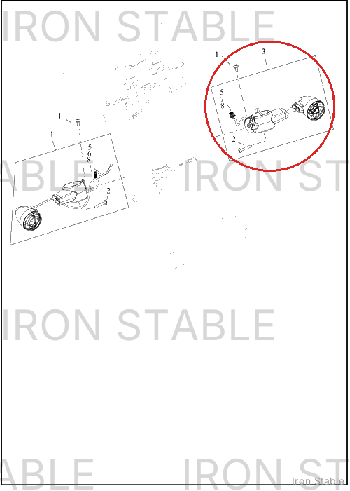 Harley-Davidson Turnsignal, Fr/Lh, Hdi, 330