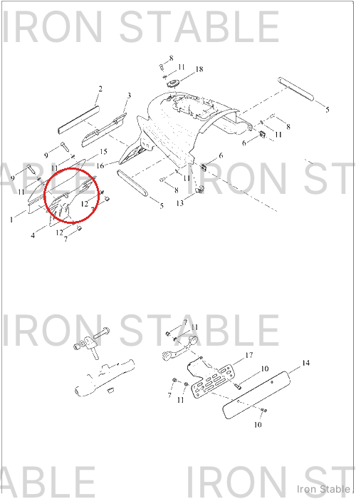 Harley-Davidson Bracket, License Plate