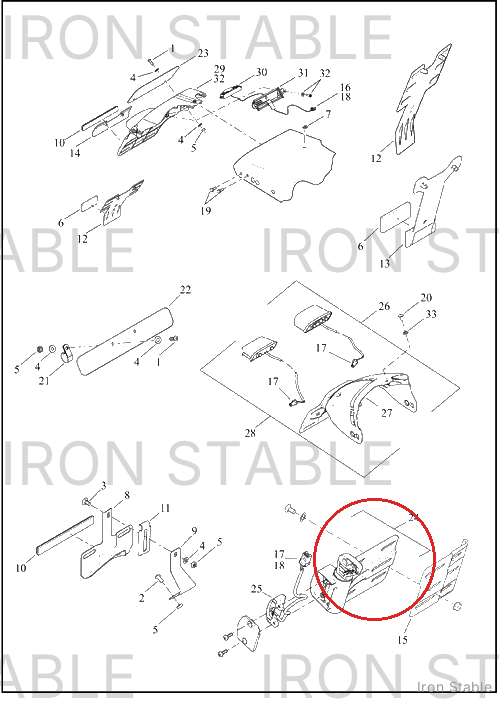 Harley-Davidson Bracket, Sidemnt, W/Ext, Lic'se P