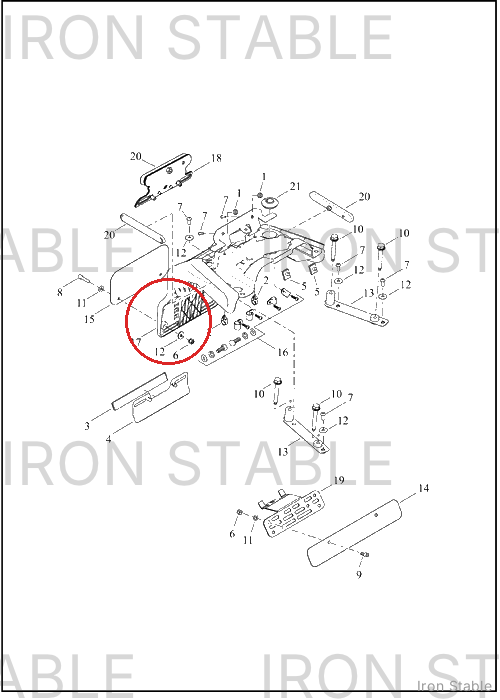 Harley-Davidson Bracket, Lic Pl, Assembly