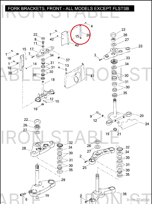 Harley-Davidson Trim Strip, Front Panel