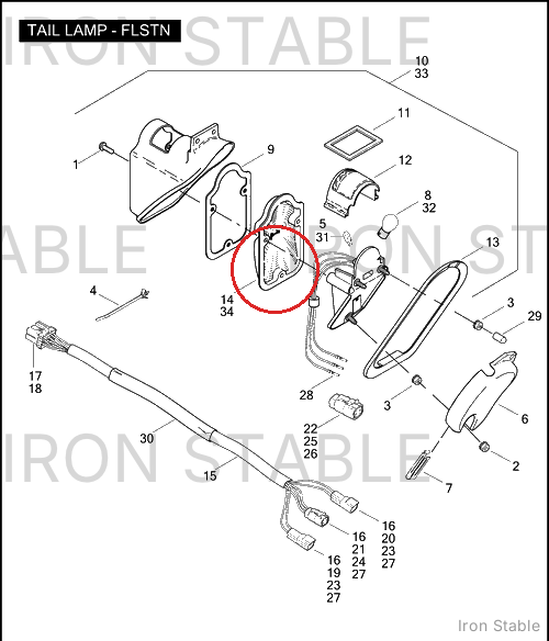 Harley-Davidson Lens, Tombstone/Hdi
